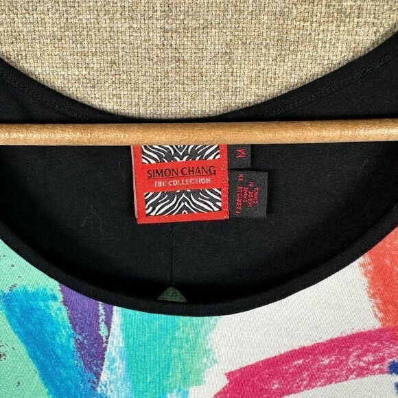 Simon Chang shirt sz M - Picture 2 of 3